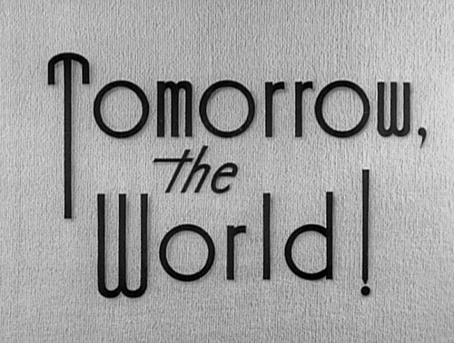 the world tomorrow